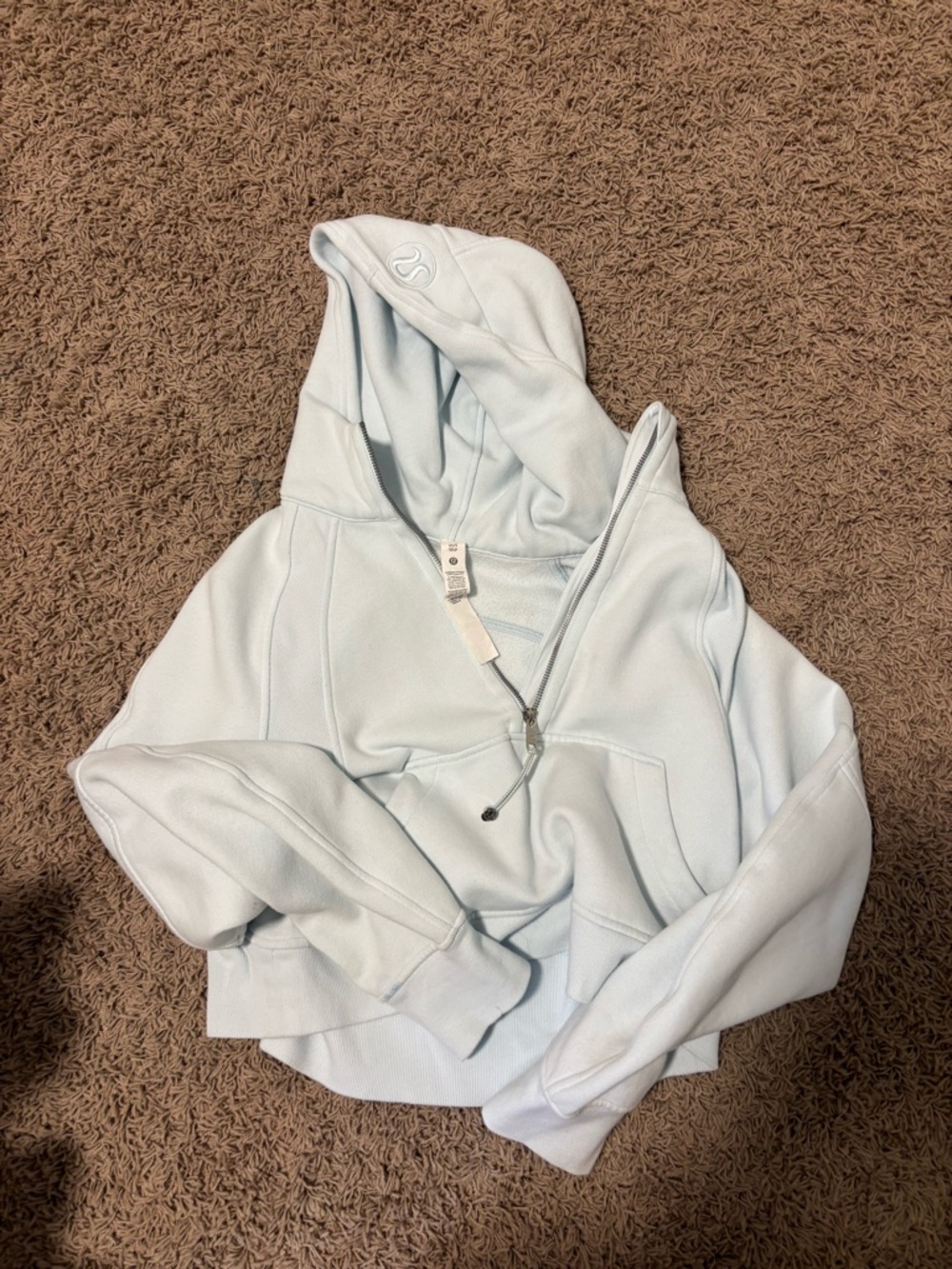 lululemon light blue scuba